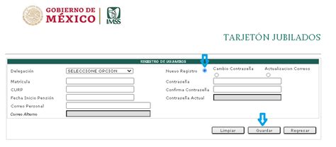 imss imprimir tarjeton.